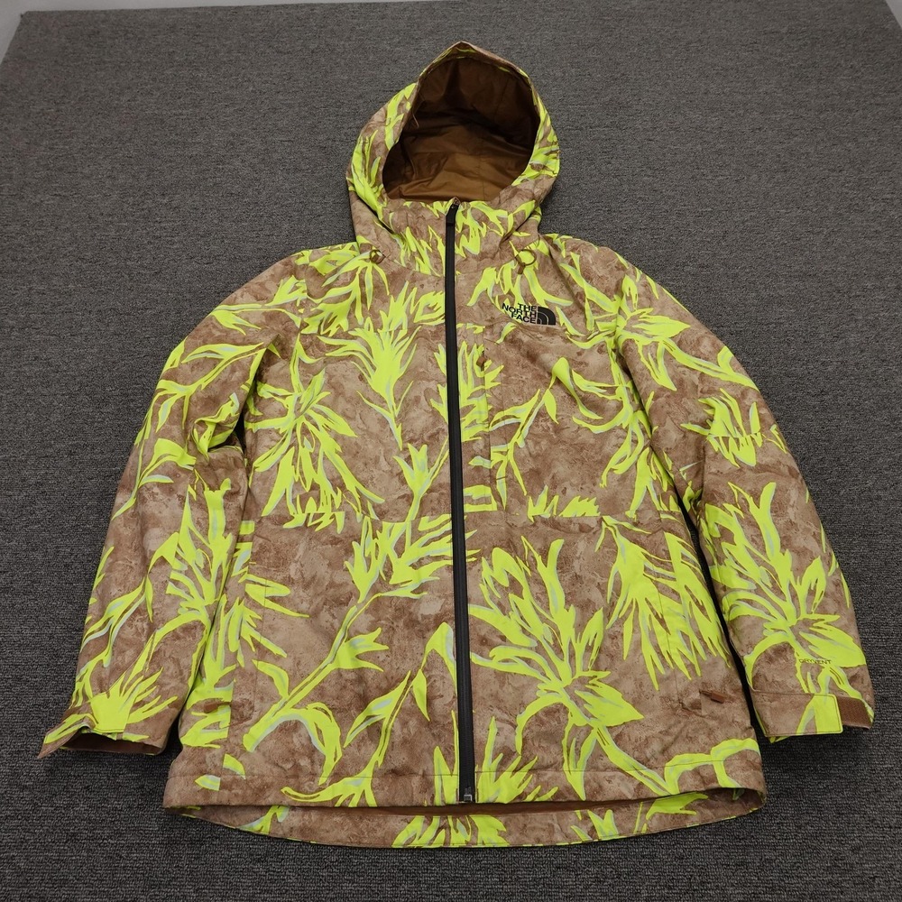 The North Face ThermoBall Eco Snow Triclimate Jacket Womens Medium Brown 3-in-1